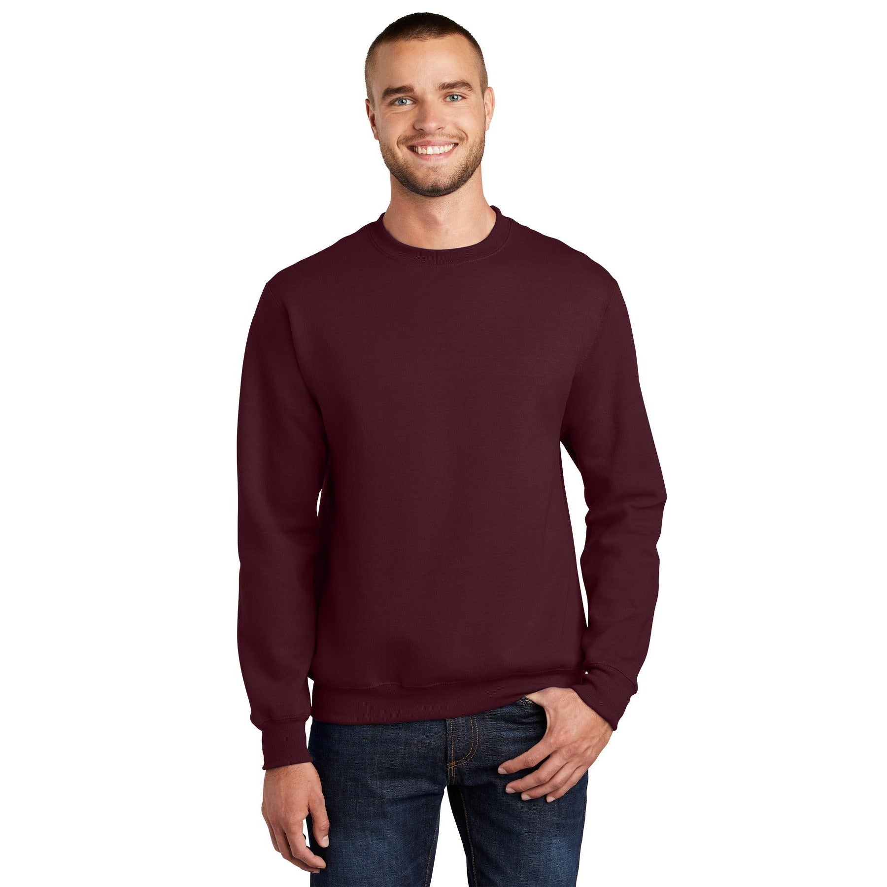 Port & Company-Port & Company® - Essential Fleece Crewneck Sweatshirt. PC90-MedTech-8
